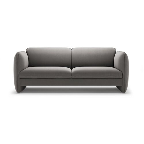 Micadoni Tamno siva baršunasti sofa 204 cm Georgia – Cene