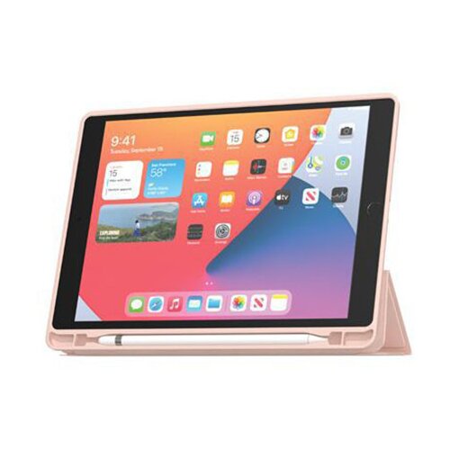 MW Ohišje za iPad Pro 11“ M4 Folio SlimSkin Series s stojalom za Apple Pencil, Roza, (21749332) Cene