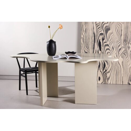 Vind Collection Vind Flower ovalni blagovaonski stol 190 &times; 123 cm, bež Cijene