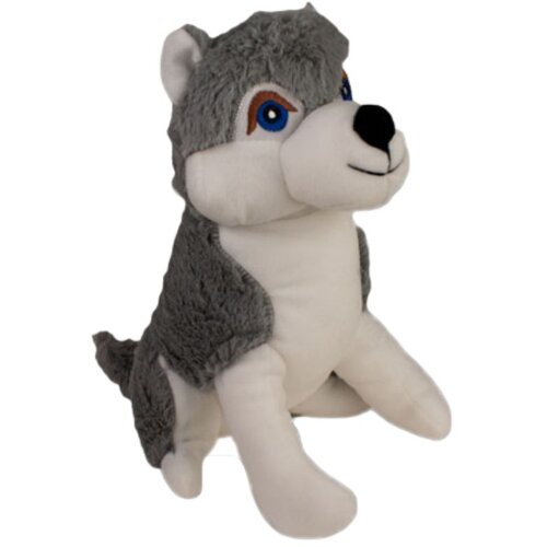 TIMMLUX Pli&amp;scaron;asta igrača kuža Husky 28 cm Slike