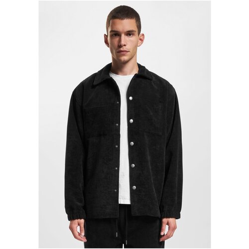 DEF Men's shirt jacket Cord black Slike