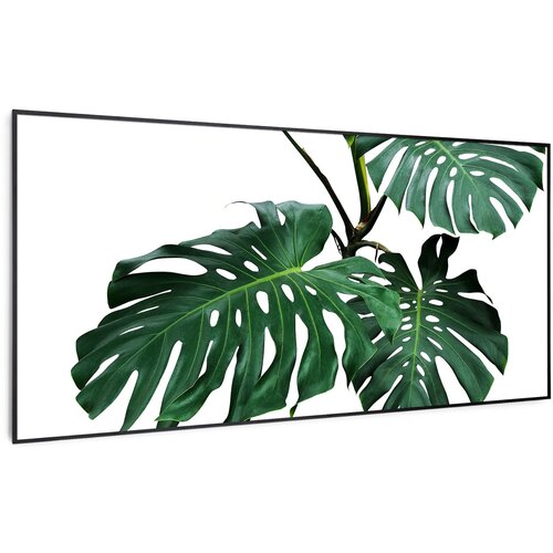 Klarstein Wonderwall Air Art Smart, infracrveni grijač, zeleni list, 120 x 60 cm, 700 W Slike