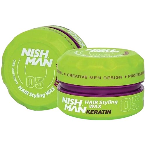 Nishman Hair Styling Wax Keratin Slike