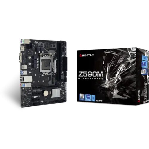 Biostar Z590MHP Intel Z590 LGA 1200 (Socket H5) micro ATX Cene