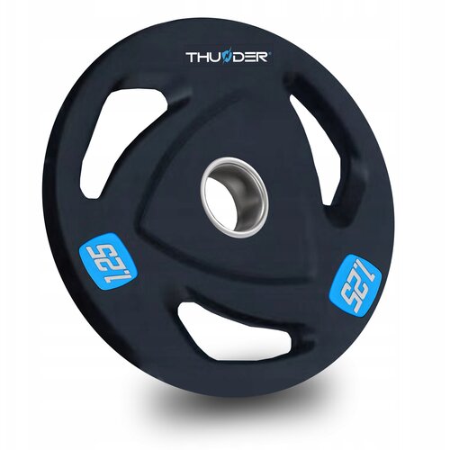 THUNDER Kolutna litoželezna utež 1,25 kg, odprtina 51 mm, ergonomski ročaji &reg;, (5000090237) Cene