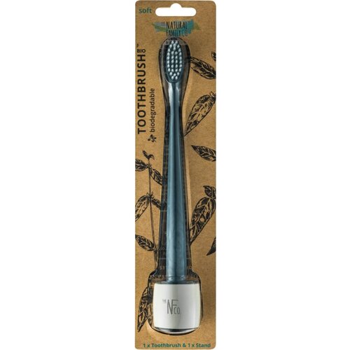 Natural Family CO. bio Toothbrush &amp;amp; Stand - Monsoon Mist Slike