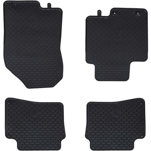  Auto tepih 4 pcs Crna prikladno za Hyundai i20 2020- Guma Cijene