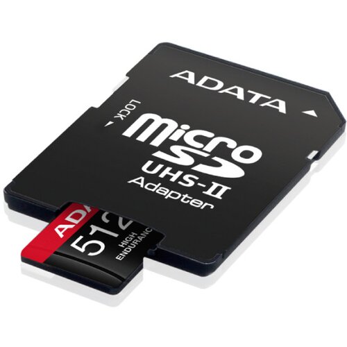 A DATA A-DATA Memorijska kartica UHS-I U3 MicroSDXC 512GB V30S class 10 + adapter AUSDX512GUI3V30SHA2-RA1 Cene