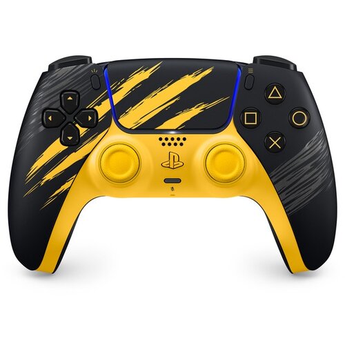 Sony PS5 Dualsense Wireless Controller Marvel&amp;rsquo;s Wolverine Battle Yellow Limited Edition Slike