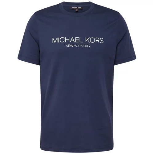 Michael Kors Majica nočno modra / off-bela