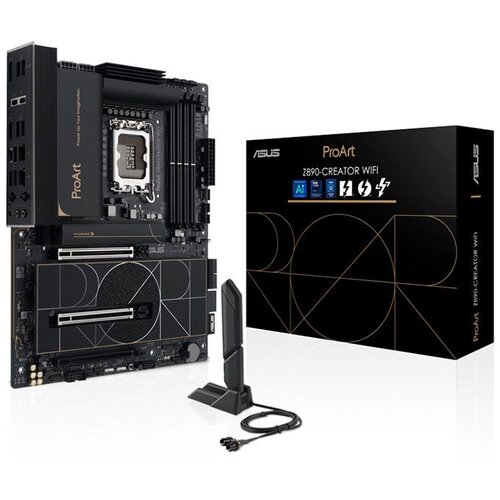 Asus Osnovna plošča ProArt Z890-Creator WiFi LGA1851 DDR5 ATX, (5000140469) Cene