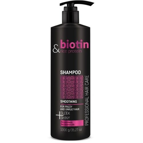 Chantal šampon za kovrdžavu kosu biotin&rice protein 1000ml Slike