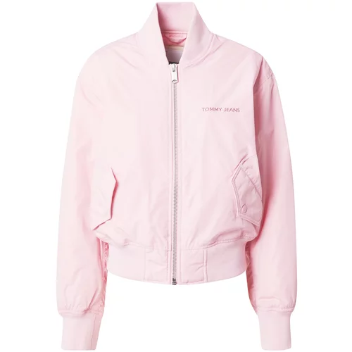 Tommy Jeans Prehodna jakna 'CLASSICS' roza