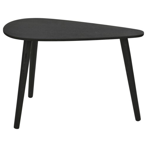 Komplet 2x konferencijskih stočića SOLE 60/80x30/40 cm crni Slike