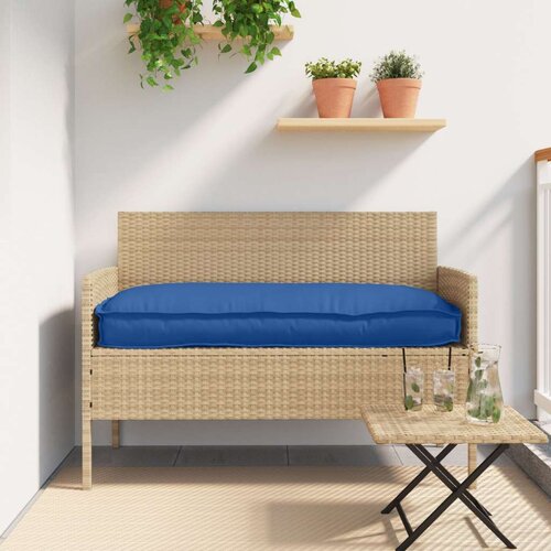  Paličasti vzglavnik za klop Kraljevo modra 110x40x8 cm Oxford tkanina, (22090566) Cene