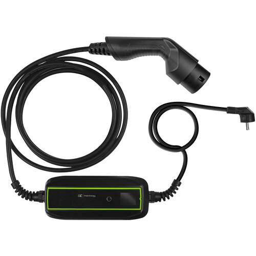 Green cell EV16 electric vehicle charging station Black 1 Built-in display LCD Cene