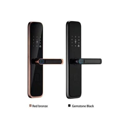 Smart Nest Pametna brava 8 sa otiskom prsta (crna) Slike