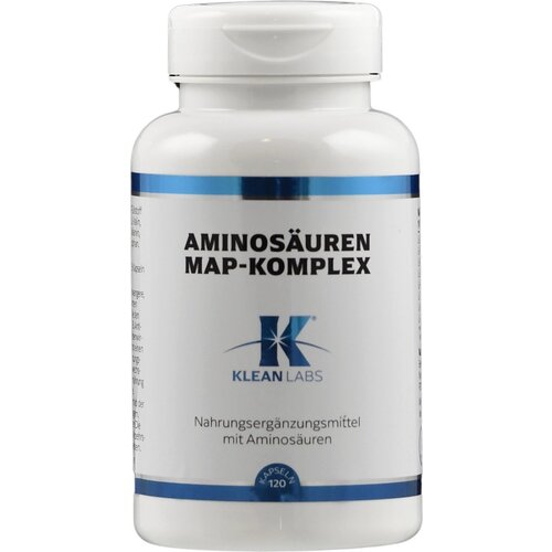 KLEAN LABS Veganski kompleks aminokislin MAP - 120 kaps. Slike
