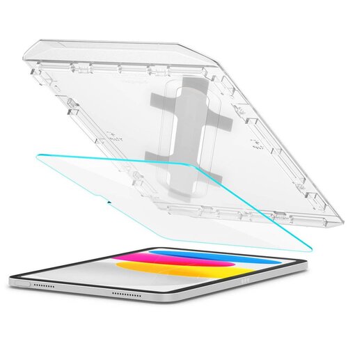 Spigen KALJENO STEKLO GLAS.TR EZ FIT ZA IPAD 10.9 2022 CLEAR, (22001803) Slike