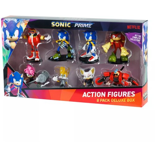 PMI sonic prime - 8 action figures pack (7.5 cm) Slike