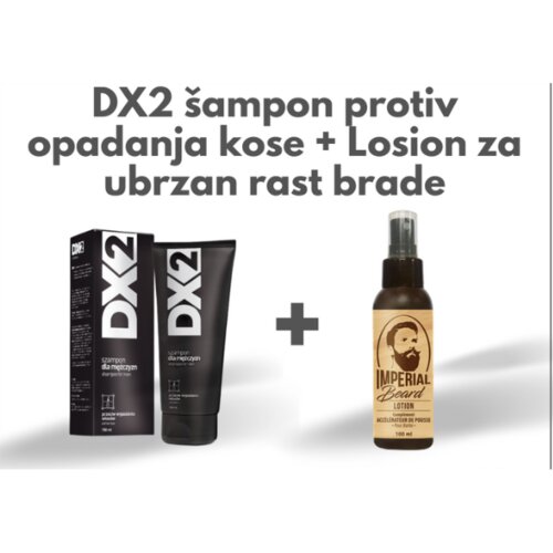  DX2 šampon protiv opadanje kose + losion za rast brade Cene