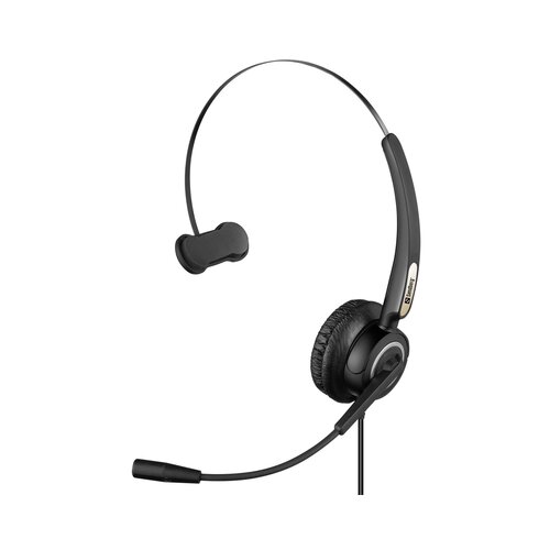 Sandberg Slu&amp;scaron;alice - USB Office Headset Pro Mono (USB; mikrofon; kontrola glasnoće; 2,1 m kabel; crna) Slike