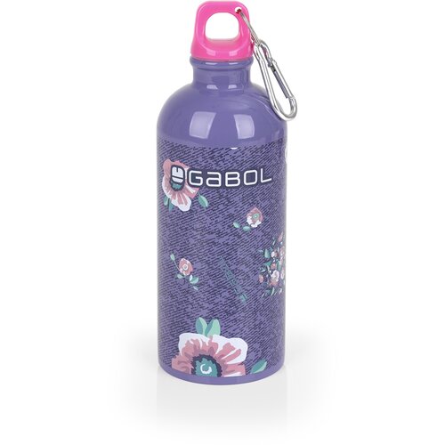 Gabol Aluminijumska boca za vodu Lily7x21cm, 600ml , Ljubičasta Slike