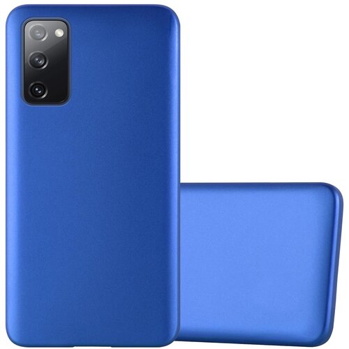 Cadorabo Case, združljiv s Samsungom v kovinsko modri - za&scaron;čitni pokrov, narejen iz fleksibilnega silikona TPU, (20591100) Cene