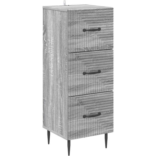  Ormar s ladicama Siva sonoma 33 x 34,5 x 89,5 cm Cene