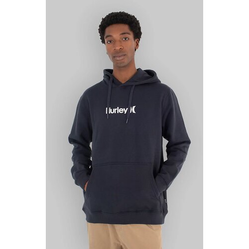Hurley Fleece Top Printing Press O&O Hoodie obsidian Cene