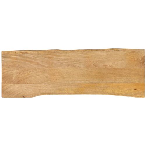 vidaXL Mizna plošča 110x40x2,5 cm naraven rob trden mangov les Cene