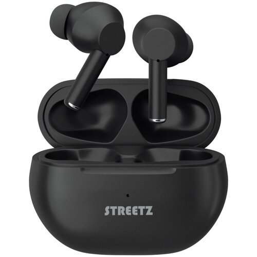 Streetz slu&amp;scaron;alke true wireless TWS-117 in-ear, s polnilnim ohi&amp;scaron;jem črne, (21358133) Slike