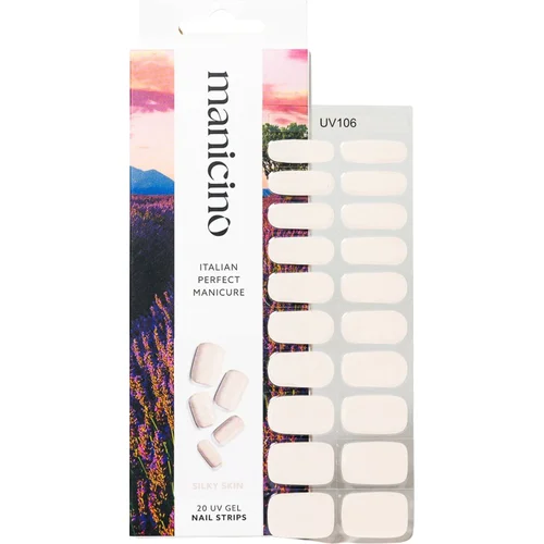  UV Gel Nail Strips - Silky Skin