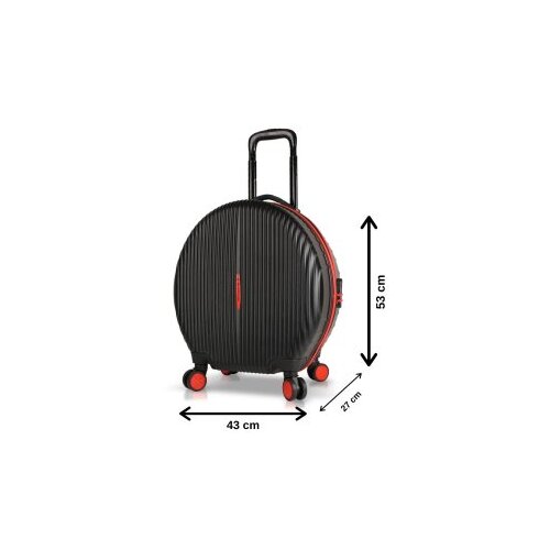 Zoozie Bags Putni kofer 2347, crni Cijene