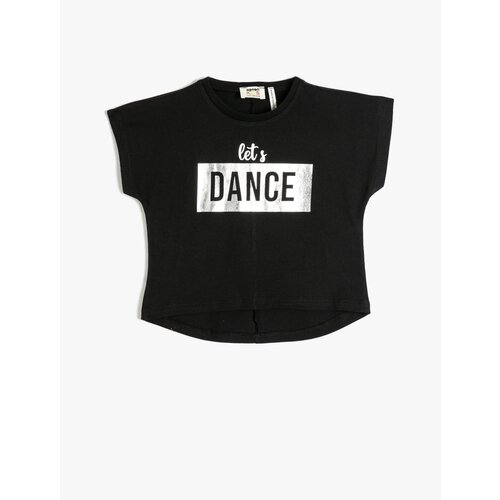 Koton 3skg10043ak Girls T-shirt Black Slike