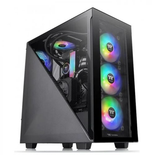 Thermaltake Atx Box Divider 300 Tg Argb kaljeno steklo, (21407705) Slike