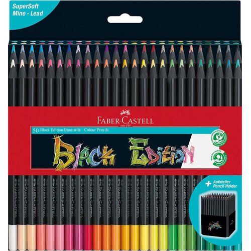 Faber-Castell Black Edition set &scaron;arenih olovaka, 50 komada Cijene