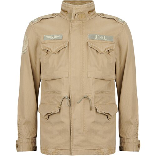 Polo Ralph Lauren VESTE MILITAIRE M65 EN CHEVRONS Bež Slike