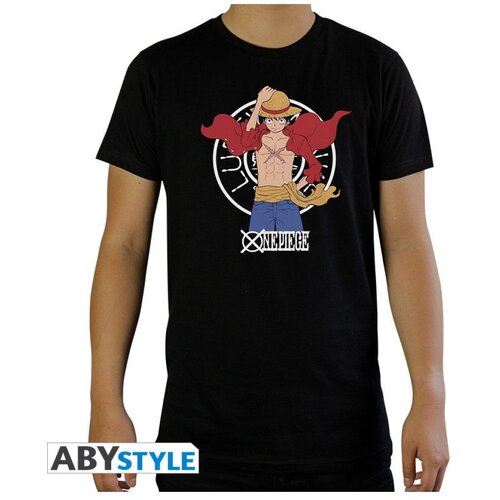 Abystyle Majica One Piece - Luffy's New World - Black - M Cene