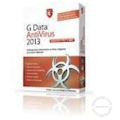 G Data paket 3 licence Antivirus 2013 za fizičko lice antivirus Slike