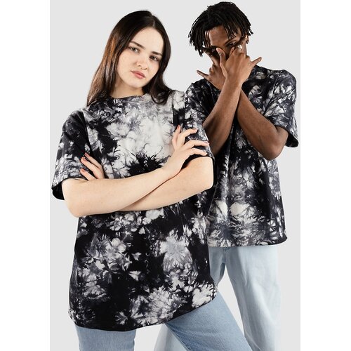 Shaka Wear 7.5 Max Heavyweight Tie Dye T-shirt black / white Cene