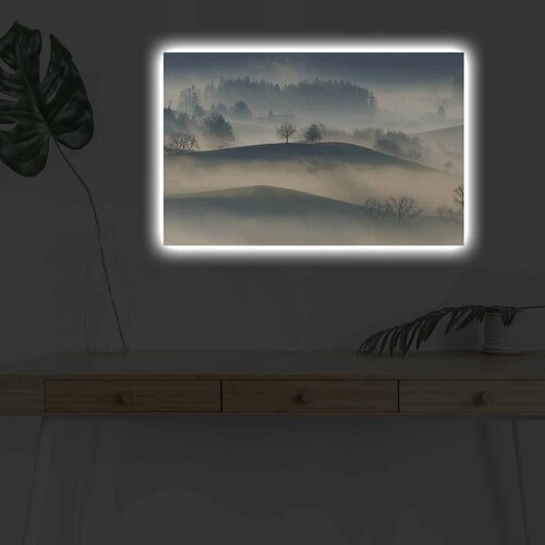 Wallity Slika sa LED osvetljenjem 4570DHDACT-124, 45x70 cm Cene