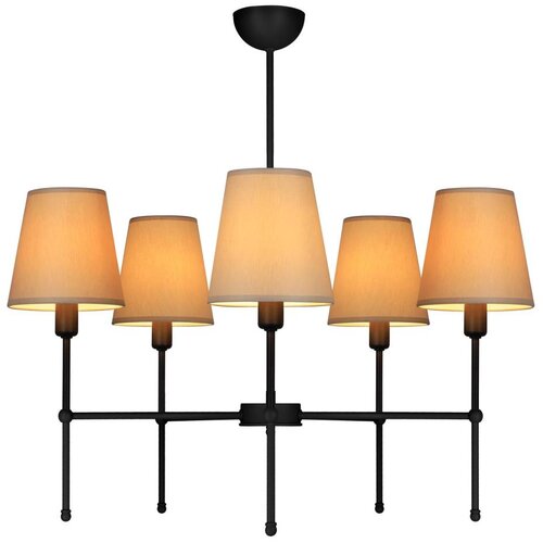  Luster na &scaron;tapu MADELA 5xE14/40W/230V bež/crna Cene