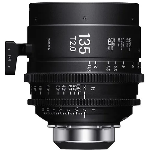 Sigma FF High Speed Prime 135mm T2 FF – EF (Meter)