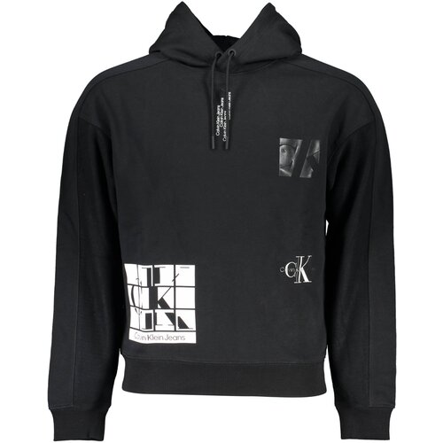 Calvin Klein SWEATSHIRT WITHOUT ZIP BLACK MAN Slike