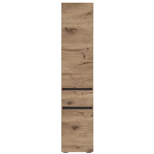 Støraa Visok/uski kupaonski ormarić u dekoru hrasta u prirodnoj boji 38x180 cm Wisla – Cijene