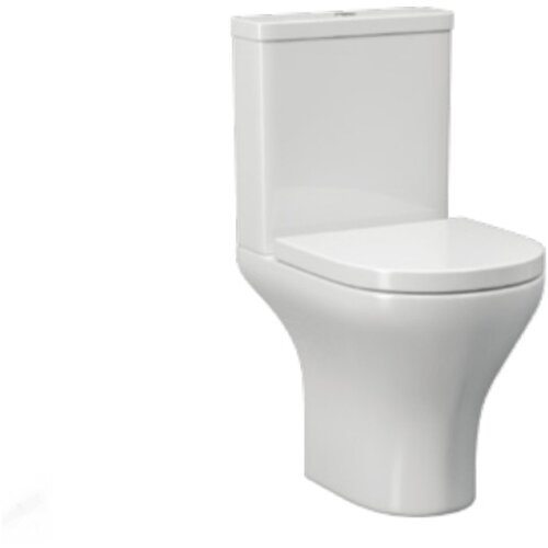 Karag WC &amp;scaron;koljka s kotličkom in desko Monoblok Amfipolis Round rimless TR125 Slike