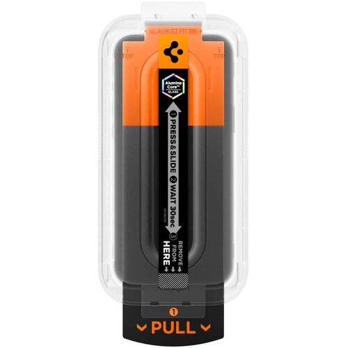 Spigen Glas.tR EZ-FIT Pro Anti Spy steklo za iPhone 17 Air AGL09871 - Privacy Slike