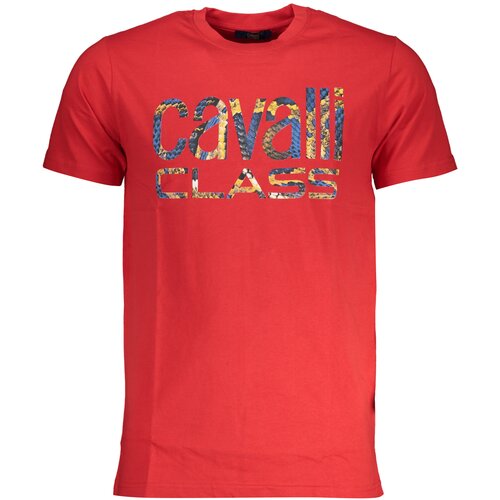 Cavalli Class MEN&#39;S SHORT SLEEVE T-SHIRT RED Cijene