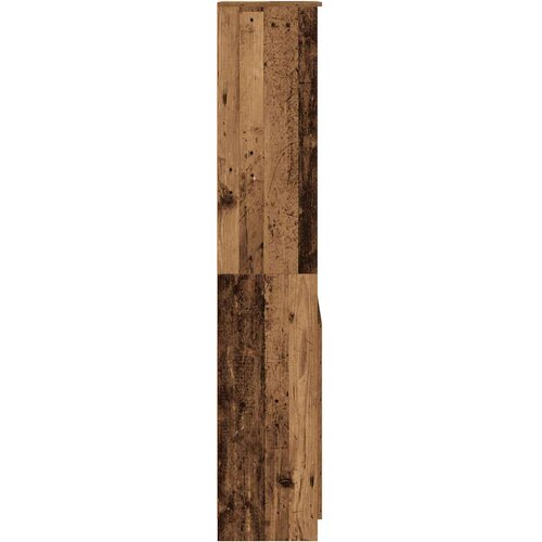 VidaXL Visoka komoda boja staro drvo 50x35x180 cm konstruirano drvo Slike